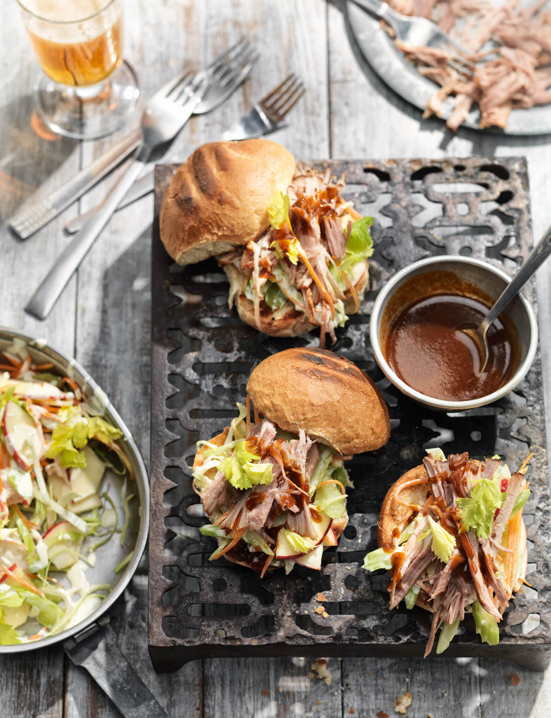 Pulled pork buns